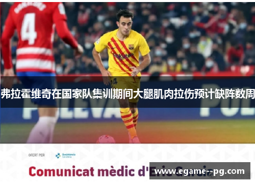 弗拉霍维奇在国家队集训期间大腿肌肉拉伤预计缺阵数周
